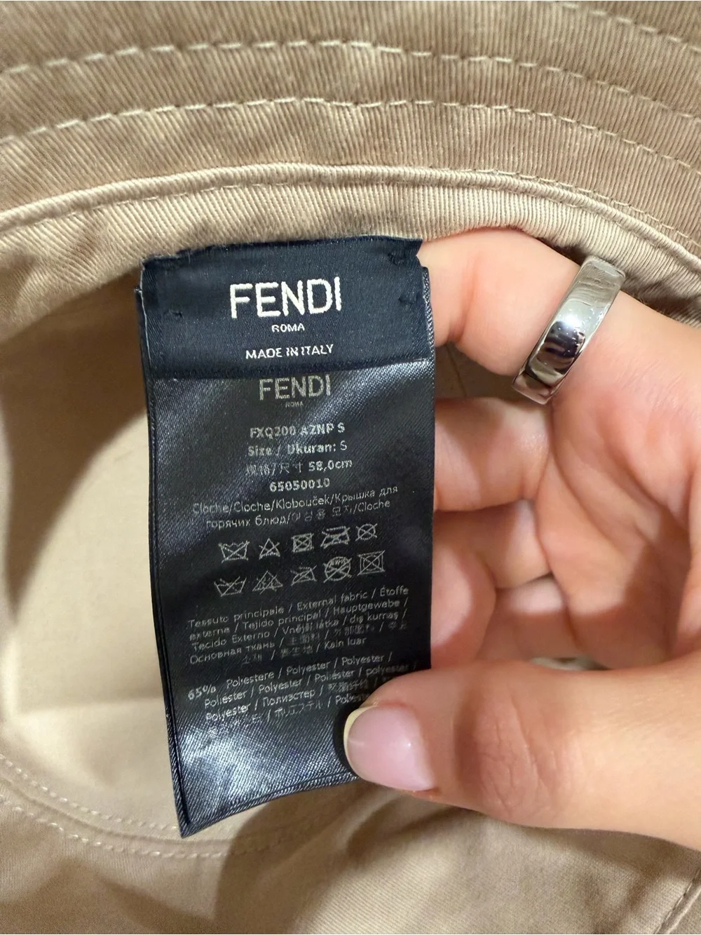 FENDI Monogram Bucket Hat